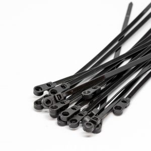 4mm x 150mm Mountable Cable Ties 100pcs